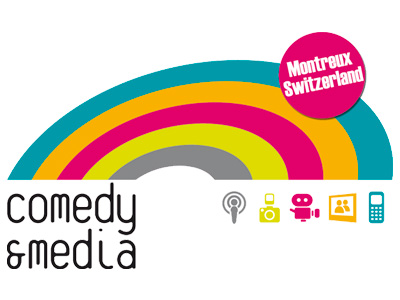 création logo comedy & media festival