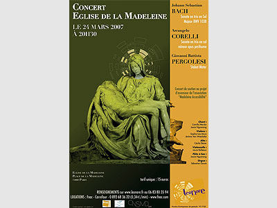 affiche concert de musique classique