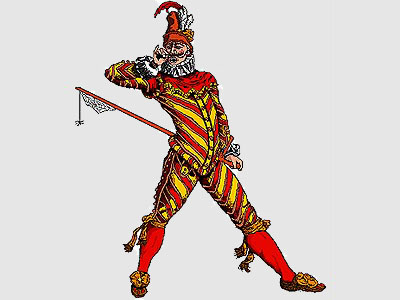 Illustrations commedia dell'arte (matador)